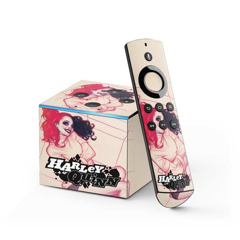 DC Comics Harley Quinn The Hottest of the City Cover New 52 Vol 1 Fire TV Cube Skin