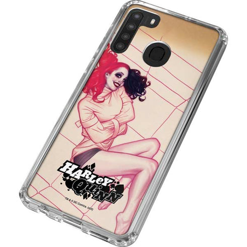 DC Comics Harley Quinn The Hottest of the City Cover New 52 Vol 1 Galaxy A21 Clear Case