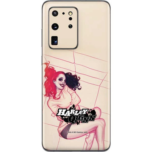 DC Comics Harley Quinn The Hottest of the City Cover New 52 Vol 1 Galaxy S20 Ultra 5G Skin