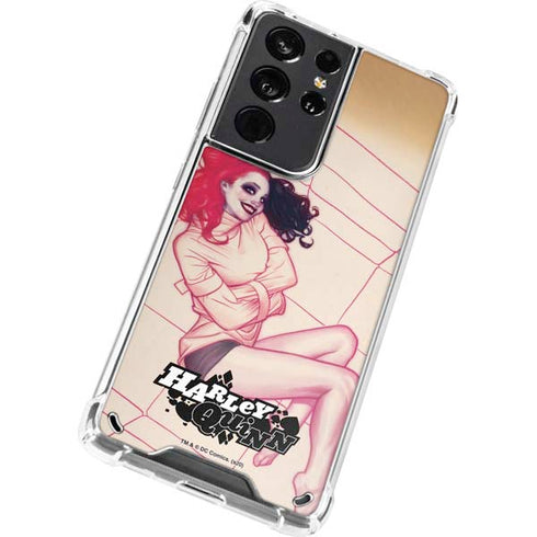 DC Comics Harley Quinn The Hottest of the City Cover New 52 Vol 1 Galaxy S21 Ultra 5G Clear Case