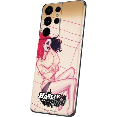 DC Comics Harley Quinn The Hottest of the City Cover New 52 Vol 1 Galaxy S21 Ultra 5G Skin