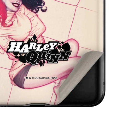 DC Comics Harley Quinn The Hottest of the City Cover New 52 Vol 1 Galaxy Z Flip Skin