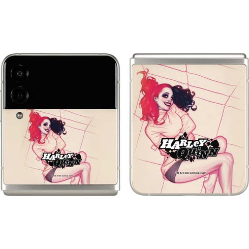 DC Comics Harley Quinn The Hottest of the City Cover New 52 Vol 1 Galaxy Z Flip3 5G Skin