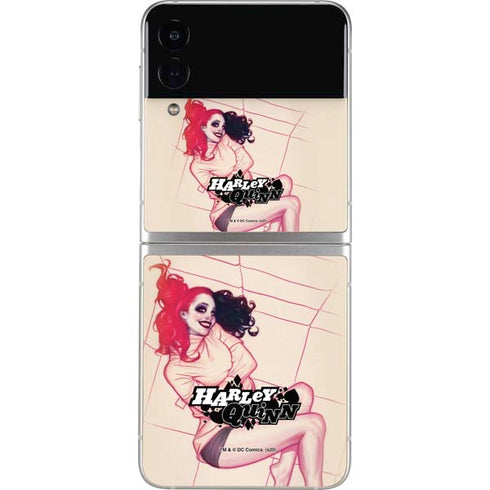 DC Comics Harley Quinn The Hottest of the City Cover New 52 Vol 1 Galaxy Z Flip3 5G Skin