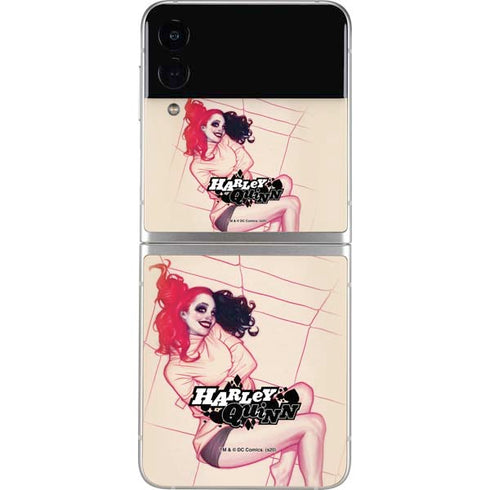 DC Comics Harley Quinn The Hottest of the City Cover New 52 Vol 1 Galaxy Z Flip4 5G Skin