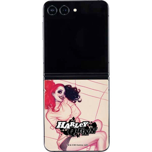 DC Comics Harley Quinn The Hottest of the City Cover New 52 Vol 1 Galaxy Z Flip5 5G Skin