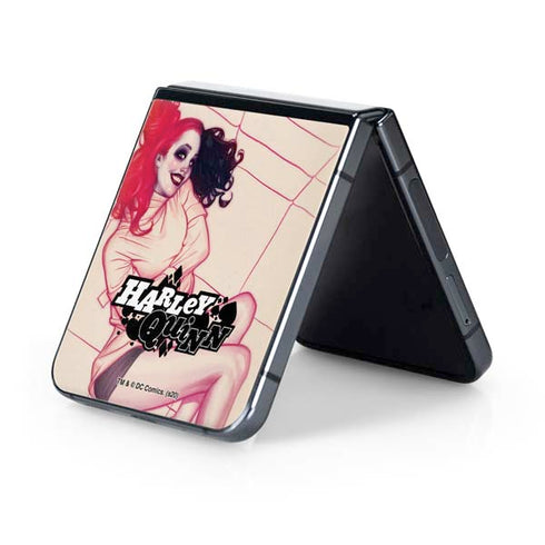 DC Comics Harley Quinn The Hottest of the City Cover New 52 Vol 1 Galaxy Z Flip5 5G Skin