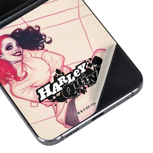 DC Comics Harley Quinn The Hottest of the City Cover New 52 Vol 1 Galaxy Z Flip5 5G Skin