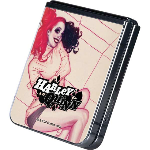 DC Comics Harley Quinn The Hottest of the City Cover New 52 Vol 1 Galaxy Z Flip5 5G Skin