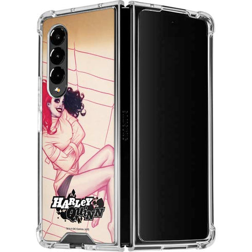 DC Comics Harley Quinn The Hottest of the City Cover New 52 Vol 1 Galaxy Z Fold4 5G Clear Case