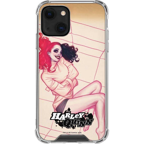 DC Comics Harley Quinn The Hottest of the City Cover New 52 Vol 1 iPhone 14 Plus Clear Case