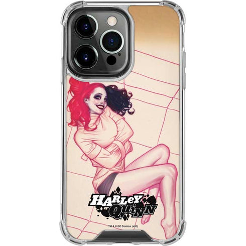 DC Comics Harley Quinn The Hottest of the City Cover New 52 Vol 1 iPhone 15 Pro Clear Case