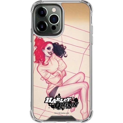 DC Comics Harley Quinn The Hottest of the City Cover New 52 Vol 1 iPhone 15 Pro Max Clear Case