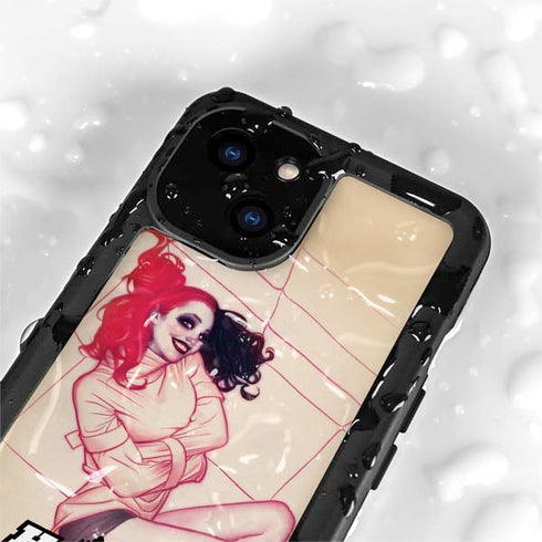 DC Comics Harley Quinn The Hottest of the City Cover New 52 Vol 1 iPhone 15 Waterproof Case