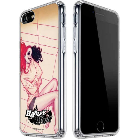 DC Comics Harley Quinn The Hottest of the City Cover New 52 Vol 1 iPhone SE (2nd & 3rd Gen) Clear Case