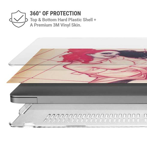 DC Comics Harley Quinn The Hottest of the City Cover New 52 Vol 1 MacBook Pro 16in (2021-25) Case plus Skin