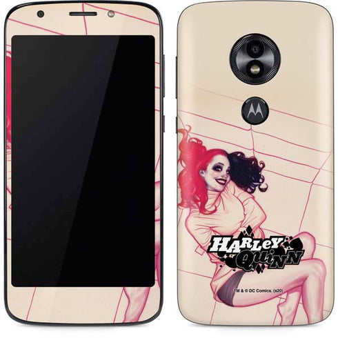 DC Comics Harley Quinn The Hottest of the City Cover New 52 Vol 1 Moto E5 Play Skin