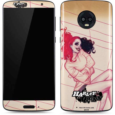 DC Comics Harley Quinn The Hottest of the City Cover New 52 Vol 1 Moto G6 Skin