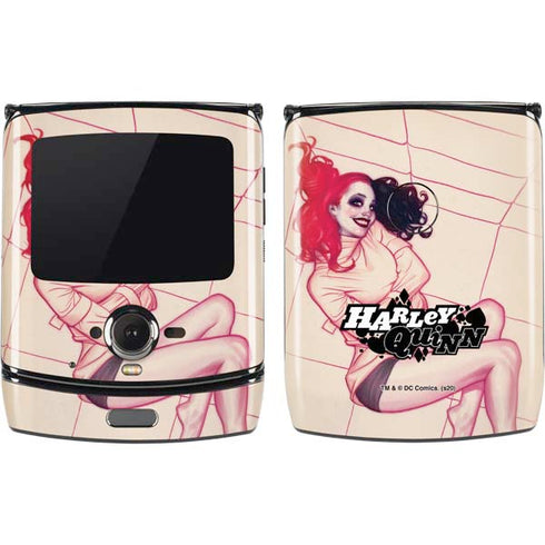 DC Comics Harley Quinn The Hottest of the City Cover New 52 Vol 1 Motorola RAZR Skin