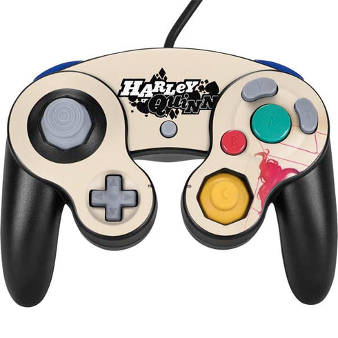 DC Comics Harley Quinn The Hottest of the City Cover New 52 Vol 1 Nintendo GameCube Controller Skin