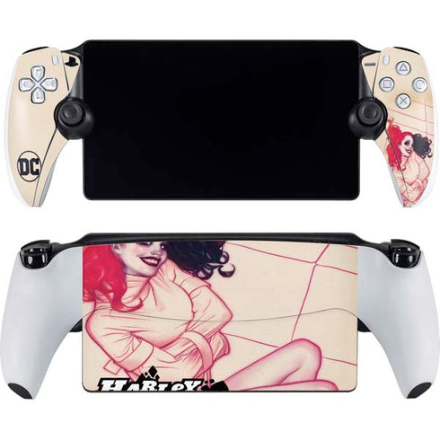 DC Comics Harley Quinn The Hottest of the City Cover New 52 Vol 1 PlayStation Portal Remote Player Skin