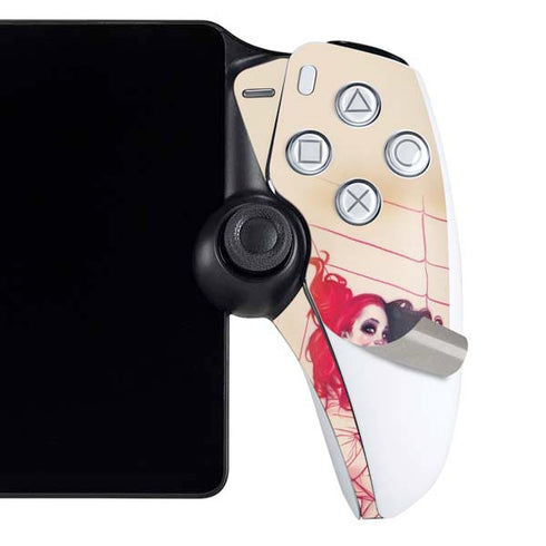 DC Comics Harley Quinn The Hottest of the City Cover New 52 Vol 1 PlayStation Portal Remote Player Skin