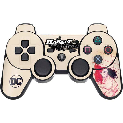 DC Comics Harley Quinn The Hottest of the City Cover New 52 Vol 1 PS3 Dual Shock wireless controller Skin