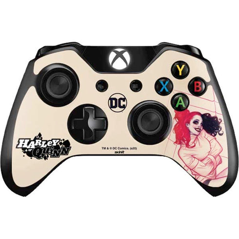DC Comics Harley Quinn The Hottest of the City Cover New 52 Vol 1 Xbox One Controller Skin