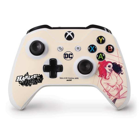 DC Comics Harley Quinn The Hottest of the City Cover New 52 Vol 1 Xbox One S Controller Skin