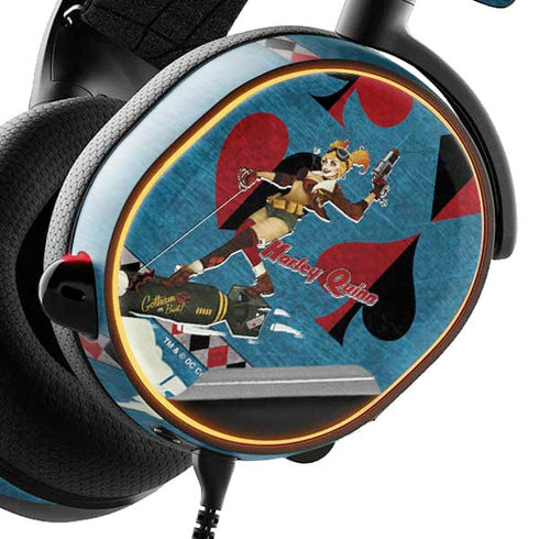 DC Comics Bombshells Harley Quinn SteelSeries Arctis 5 Skin