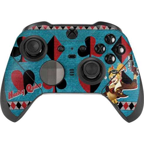 DC Comics Bombshells Harley Quinn Xbox Elite Wireless Controller Series 2 Skin