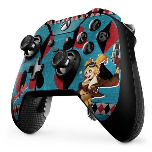 DC Comics Bombshells Harley Quinn Xbox One Elite Controller Skin