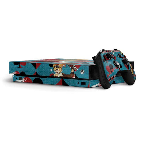 DC Comics Bombshells Harley Quinn Xbox One X Bundle Skin