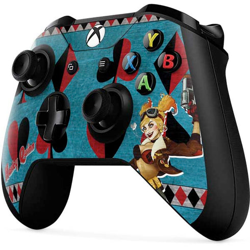 DC Comics Bombshells Harley Quinn Xbox One X Controller Skin