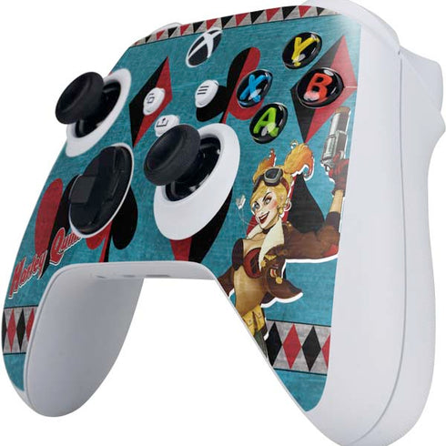 DC Comics Bombshells Harley Quinn Xbox Series S Controller Skin