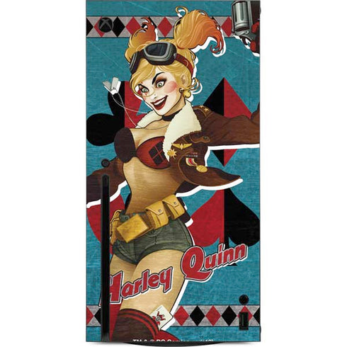 DC Comics Bombshells Harley Quinn Xbox Series X Console Skin