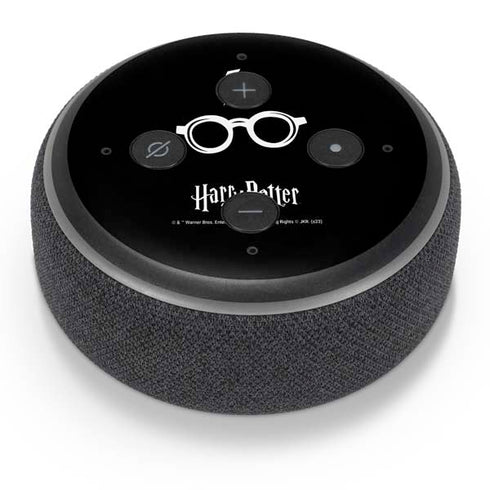 Wizarding World Harry Potter Scar and Glasses Amazon Echo Dot Skin