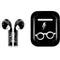 Wizarding World Harry Potter Scar and Glasses Apple AirPods Skin