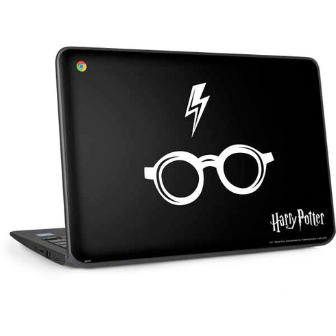 Wizarding World Harry Potter Scar and Glasses HP Chromebook Skin