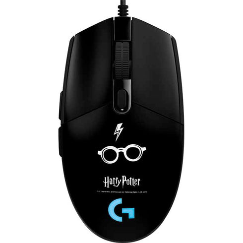 Wizarding World Harry Potter Scar and Glasses G203 Prodigy RGB Wired Gaming Mouse Skin