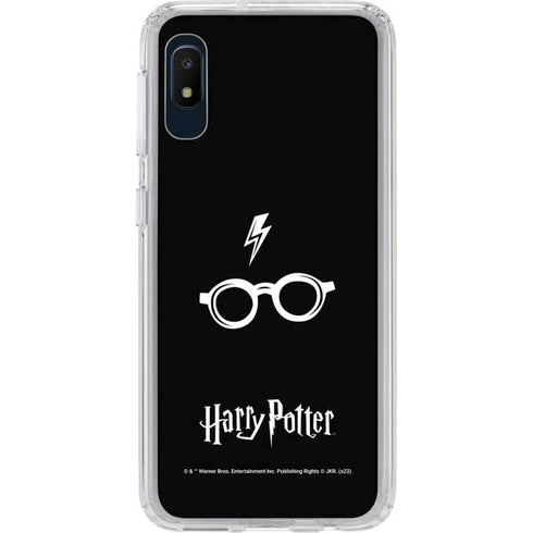 Wizarding World Harry Potter Scar and Glasses Galaxy A10e Clear Case