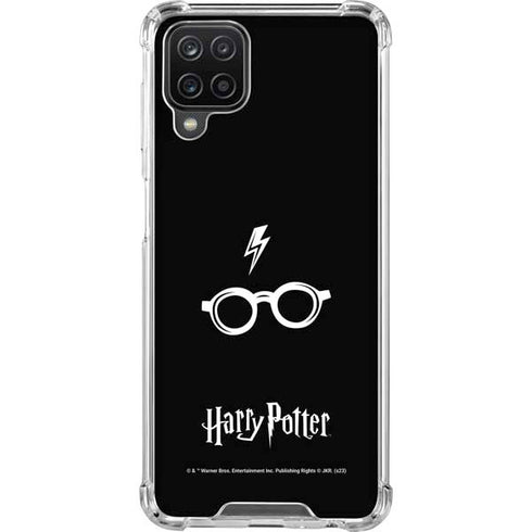 Wizarding World Harry Potter Scar and Glasses Galaxy A12 Clear Case