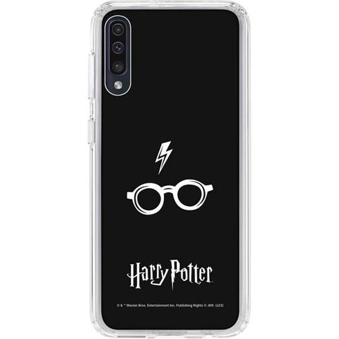 Wizarding World Harry Potter Scar and Glasses Galaxy A50 Clear Case