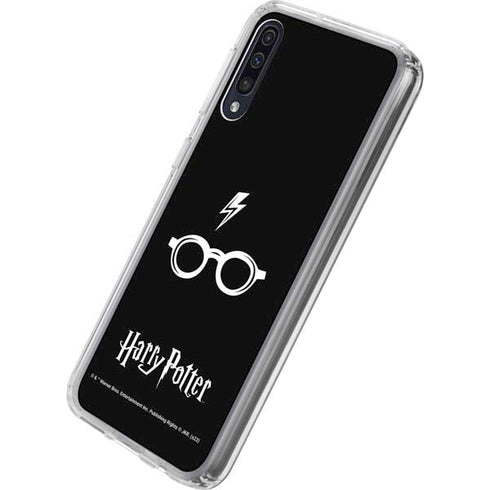 Wizarding World Harry Potter Scar and Glasses Galaxy A50 Clear Case