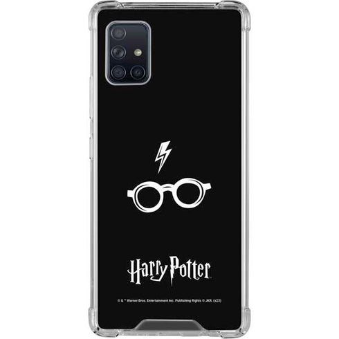 Wizarding World Harry Potter Scar and Glasses Galaxy A51 5G Clear Case