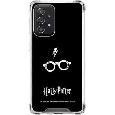 Wizarding World Harry Potter Scar and Glasses Galaxy A52 5G Clear Case