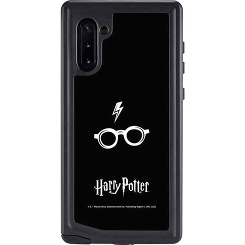 Wizarding World Harry Potter Scar and Glasses Galaxy Note 10 Waterproof Case