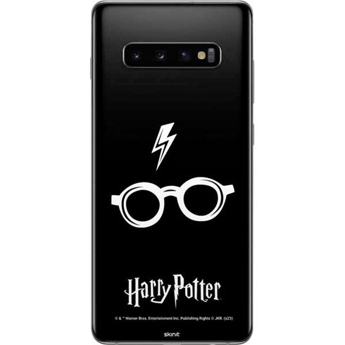 Wizarding World Harry Potter Scar and Glasses Galaxy S10 Plus Skin