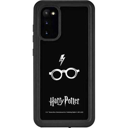 Wizarding World Harry Potter Scar and Glasses Galaxy S20 Waterproof Case