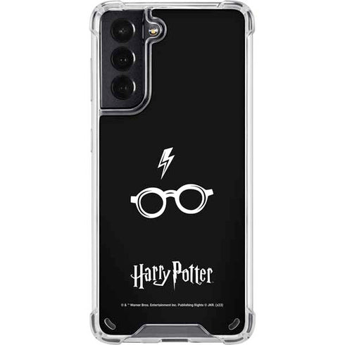 Wizarding World Harry Potter Scar and Glasses Galaxy S21 5G Clear Case